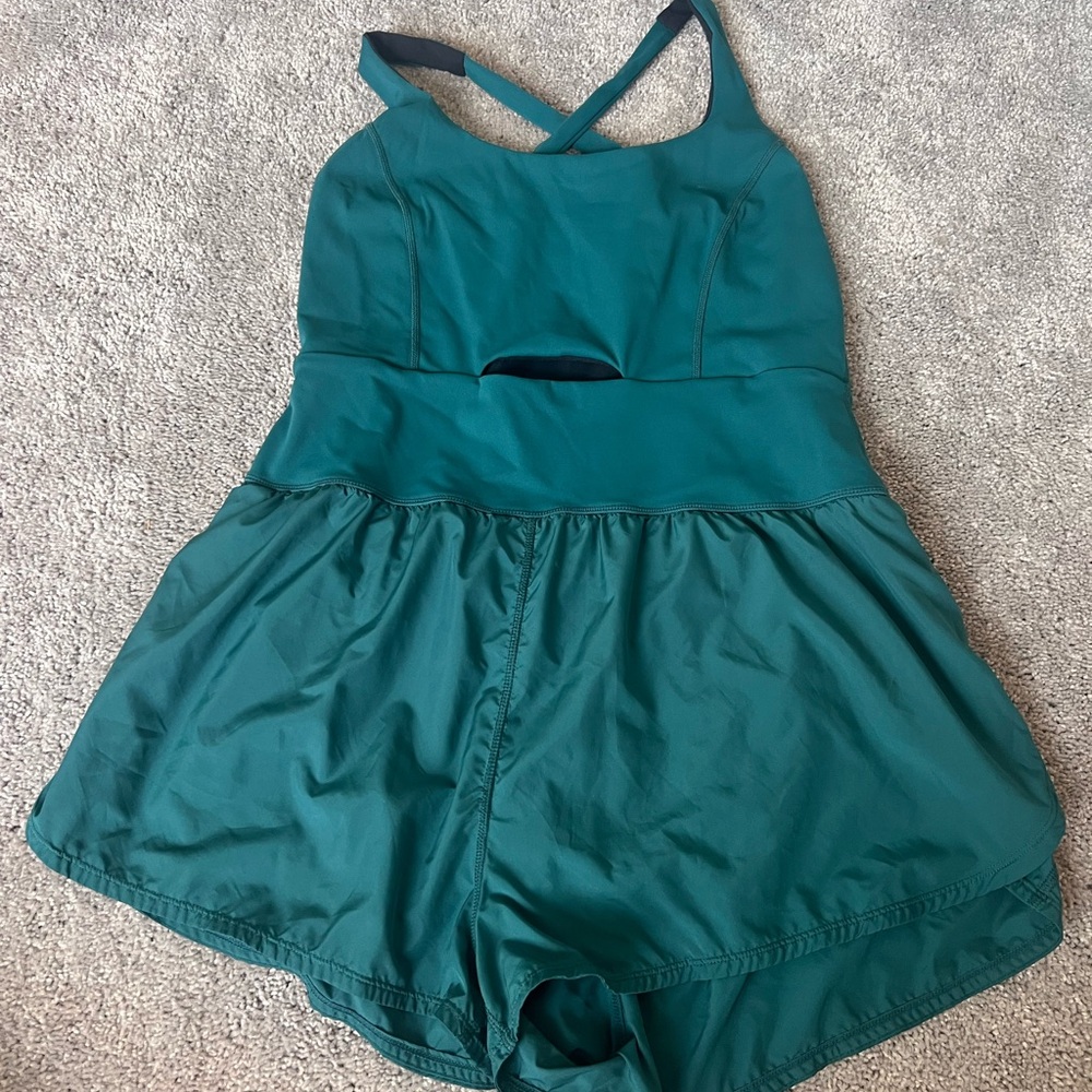 FP Movement by Free People Teal Jumpsuit